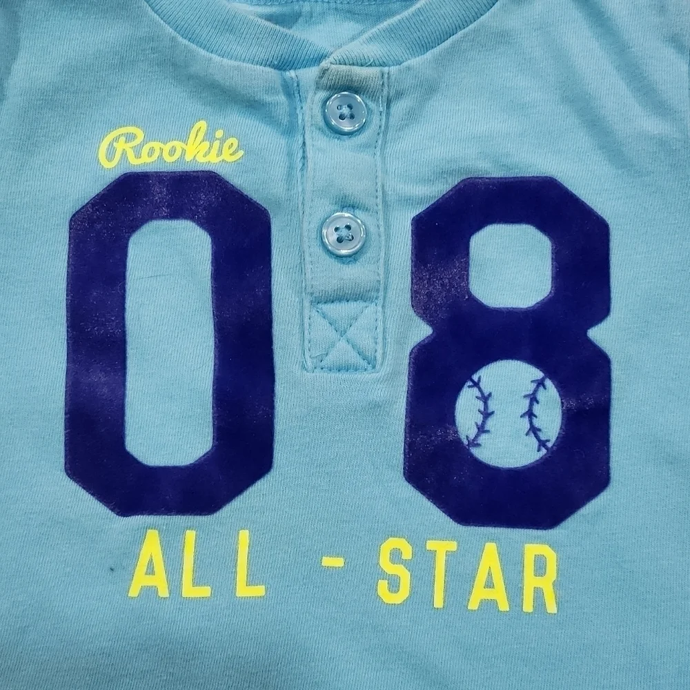 Just One You By Carter's Toddler 2pc Short Sleeve Shirt & Shorts,Size 6M
